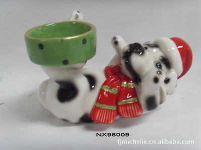 【供應(yīng)陶瓷動(dòng)物燭臺(tái)產(chǎn)品(圖)】價(jià)格,廠家,圖片,陶瓷工藝品,福建省德化縣同興瓷廠-